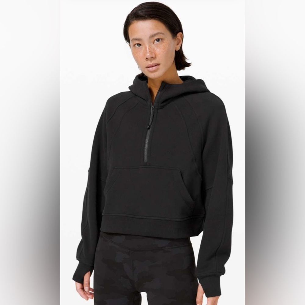 Lululemon Black Scuba Oversized Hoodie